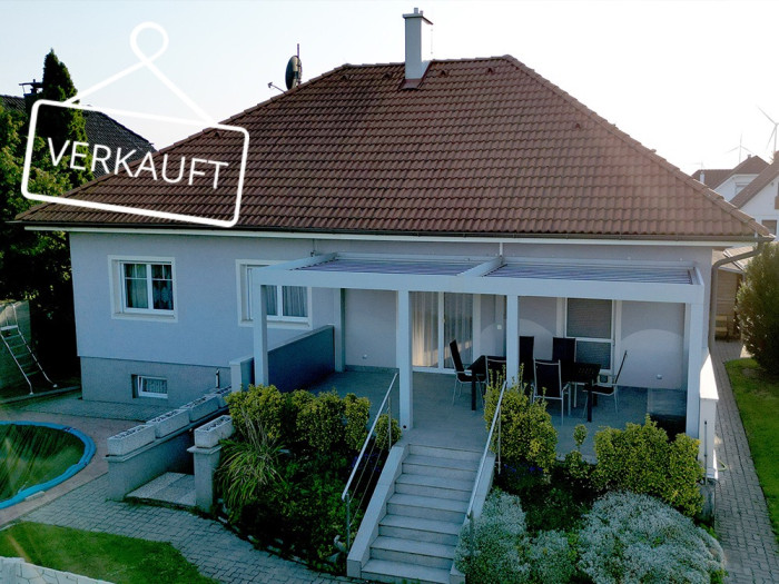 Einfamilienhaus 23km &ouml;stlich der Wiener Stadtgrenze mit guter Bahnanbindung