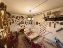 Zimmer mit Jagdtrophäen im Kellergeschoss eines Hauses Nähe Nationalpark Donau Auen, Carnuntum und Flughafen Wien